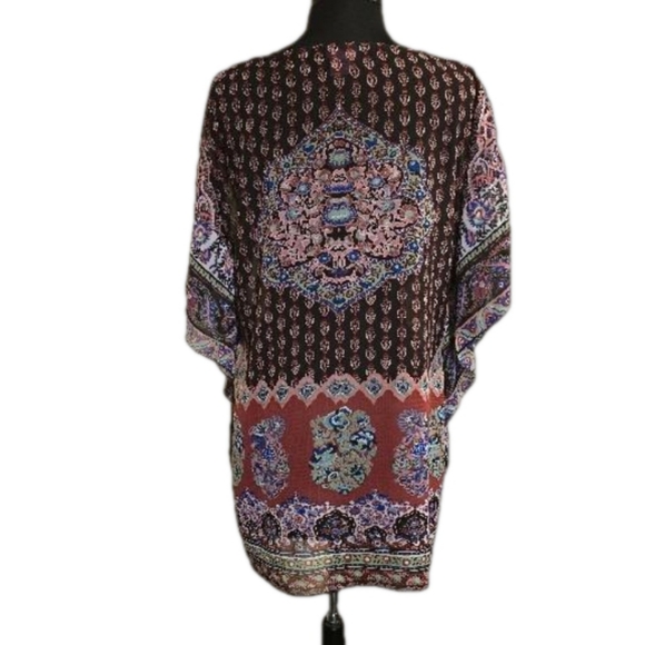 She's Cool Tops - She's Cool Pullover Kimono Size Small